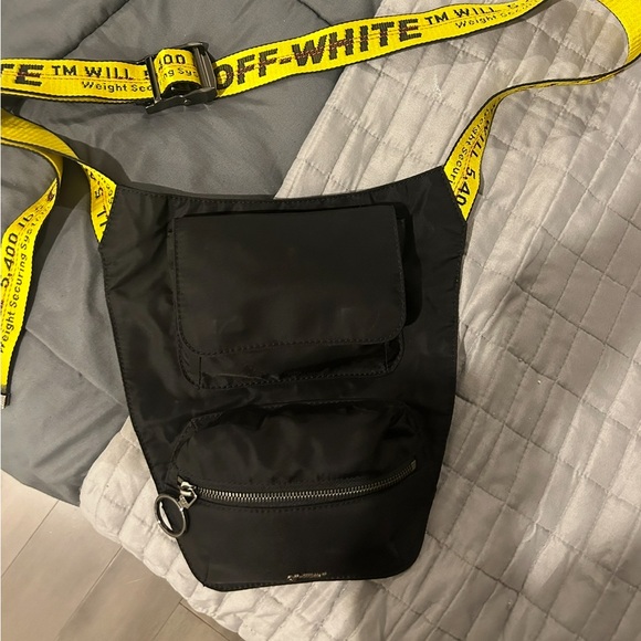 Off-White Handbags - Off-White Black and Yellow Crossbody Bag